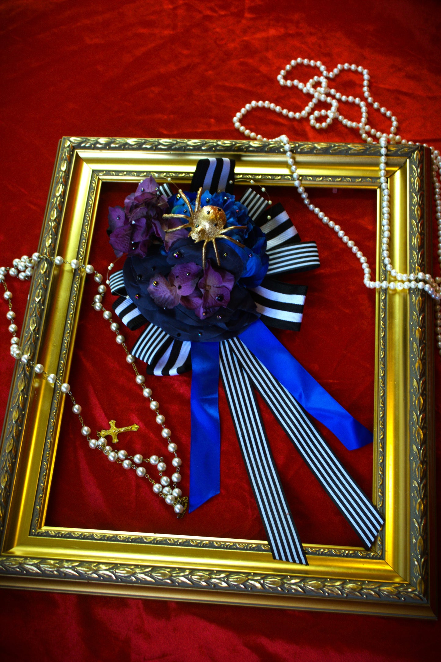 araignée fleur headpiece