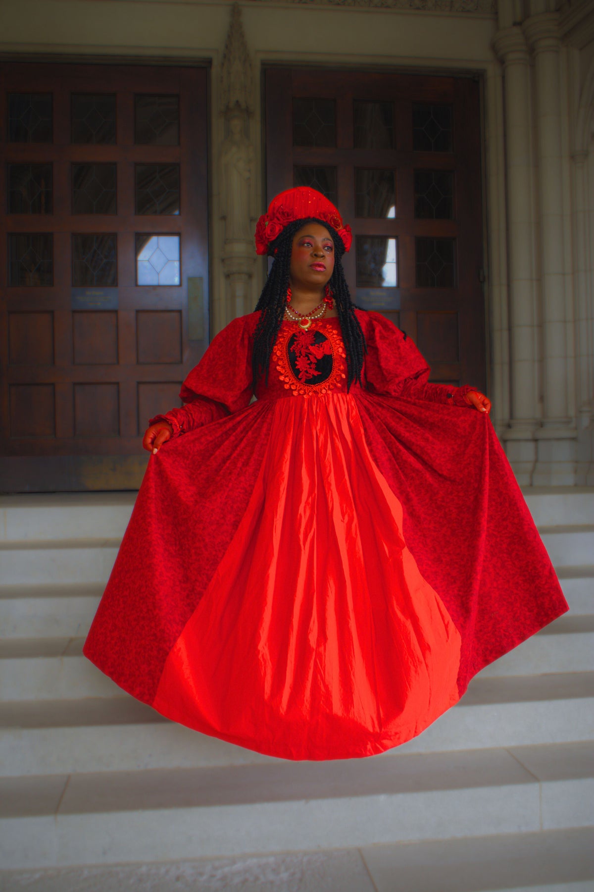 VISION OF RED (Blood mother Dress)