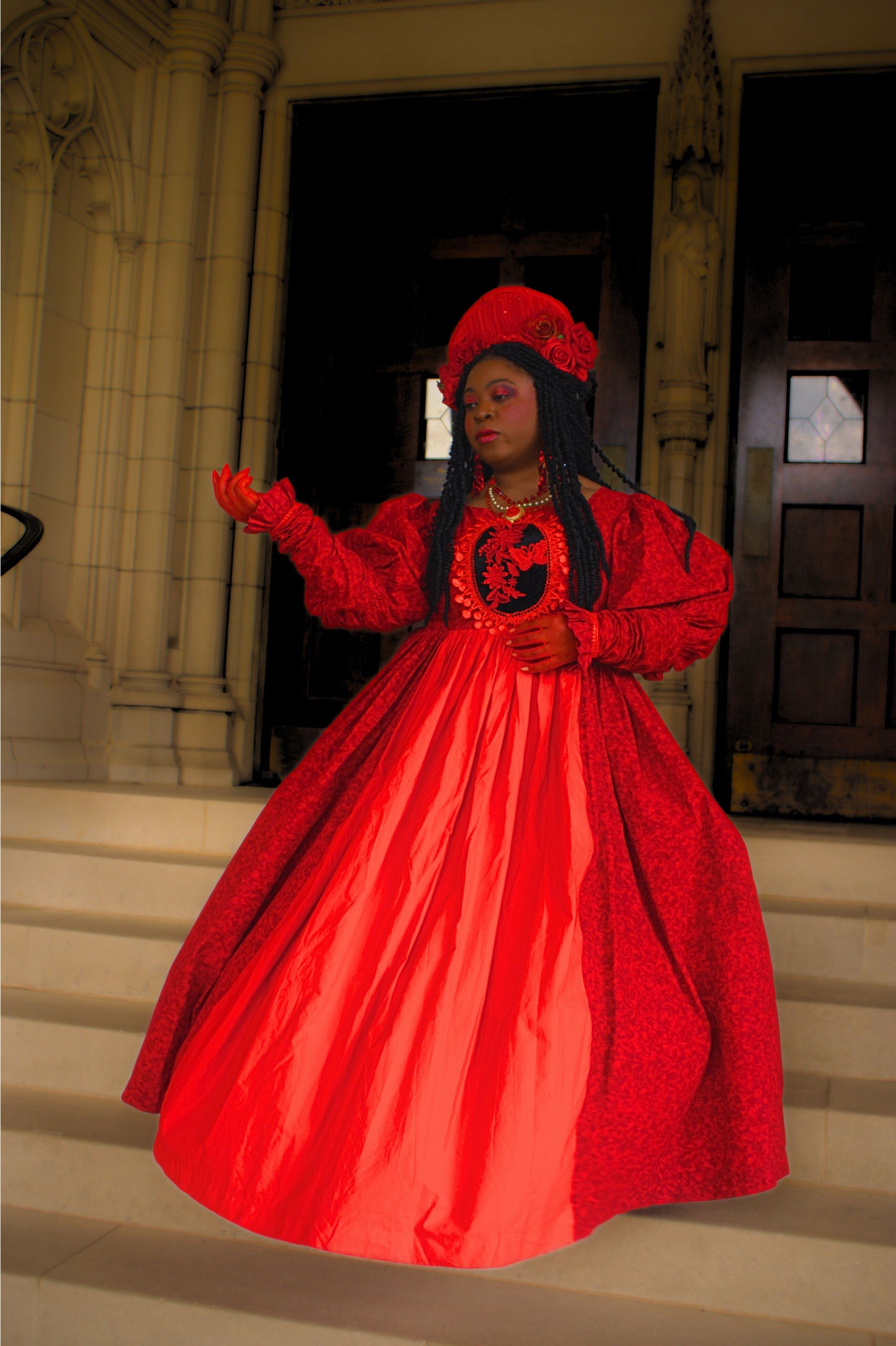 VISION OF RED (Blood mother Dress)