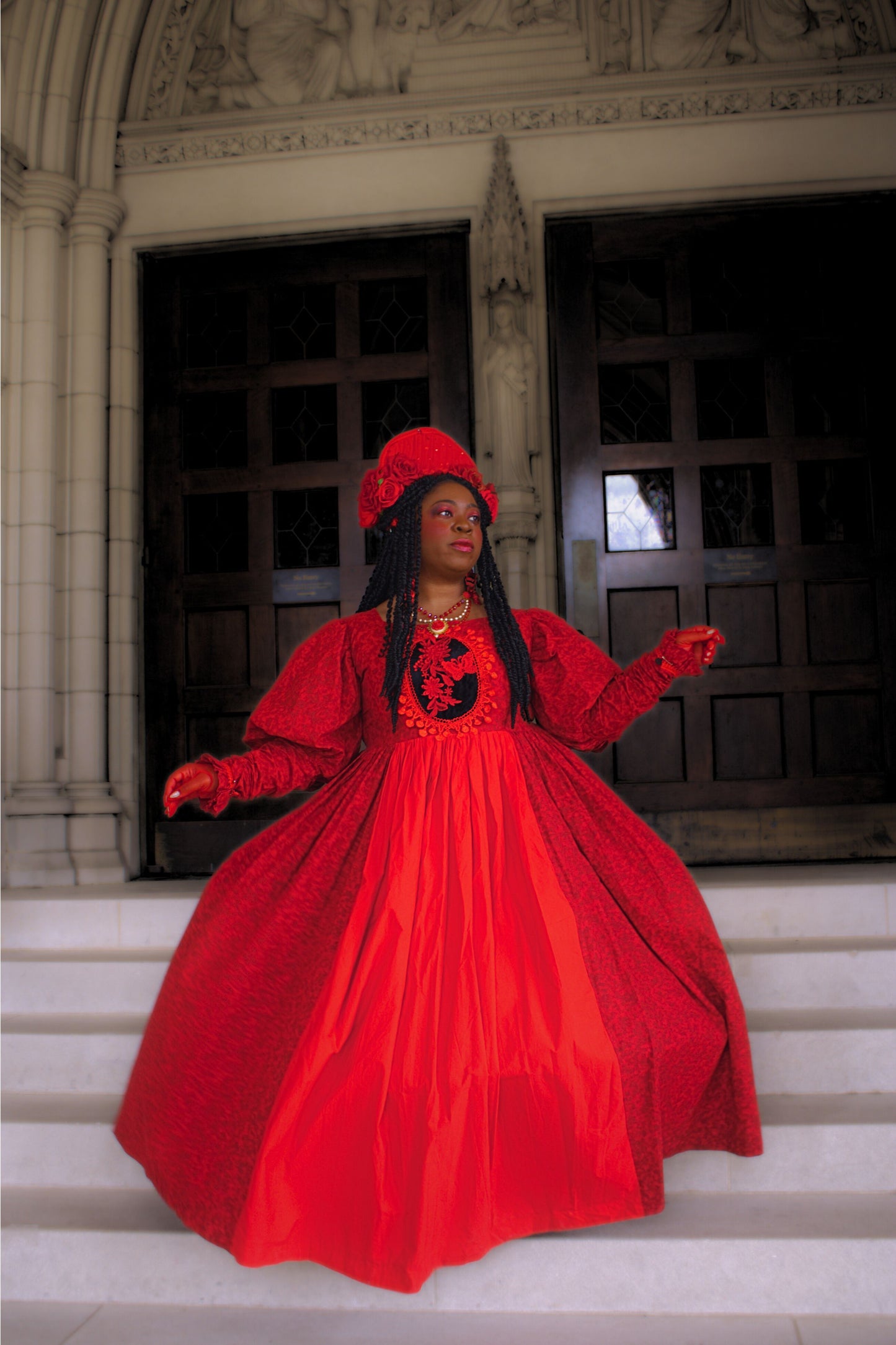 VISION OF RED (Blood mother Dress)