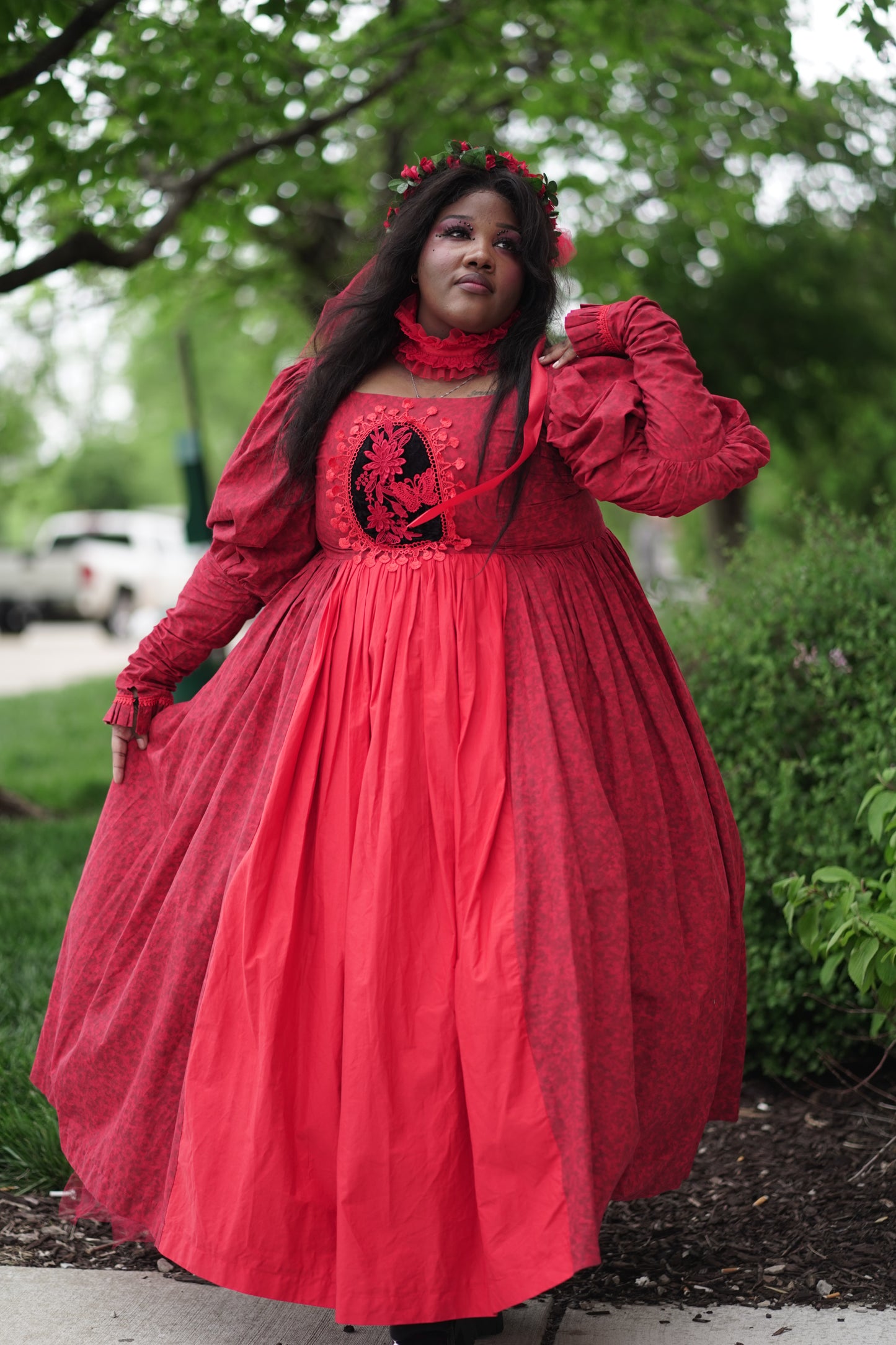 VISION OF RED (Blood mother Dress)