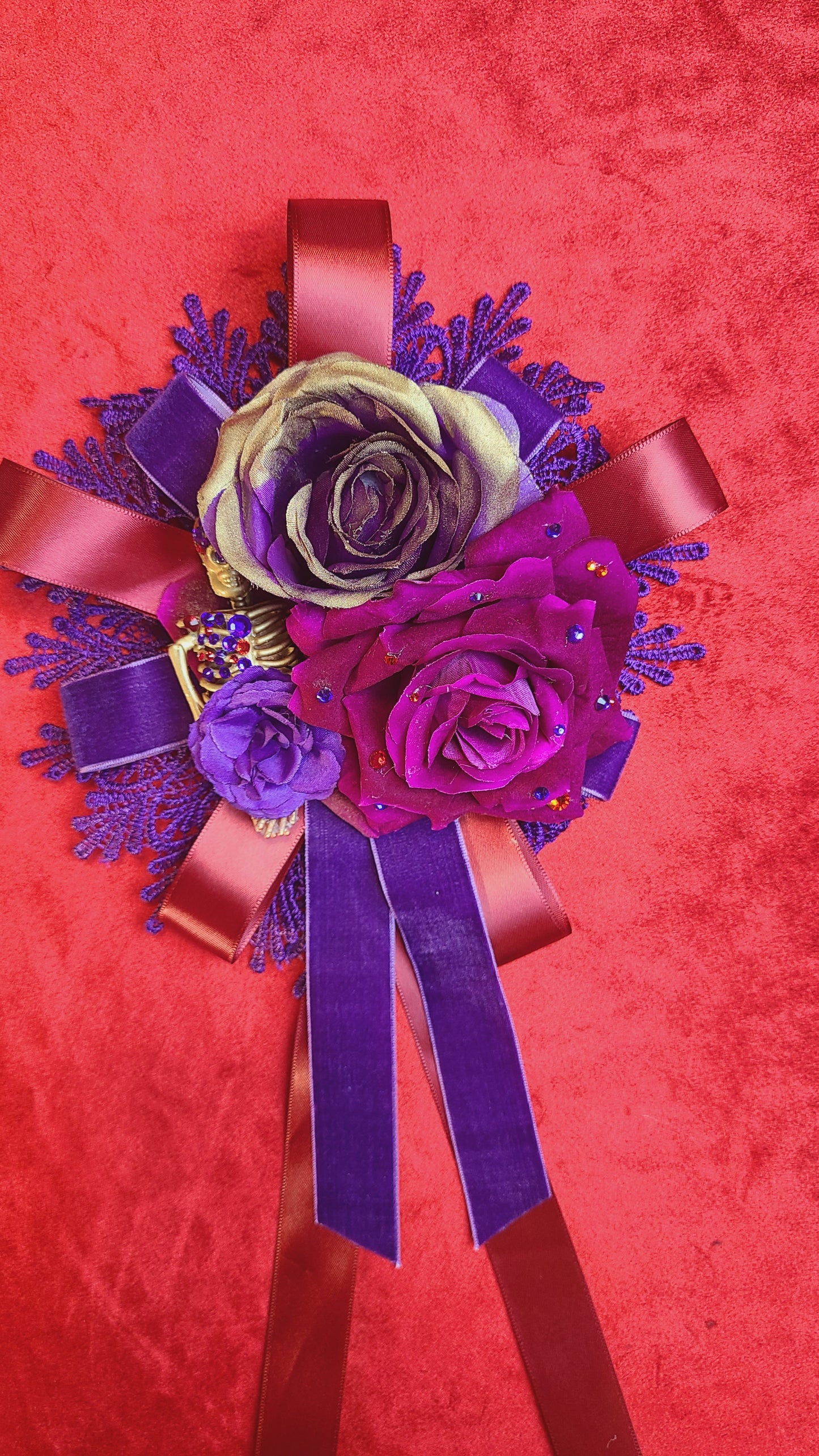 Violet Rose Nighmare headpiece