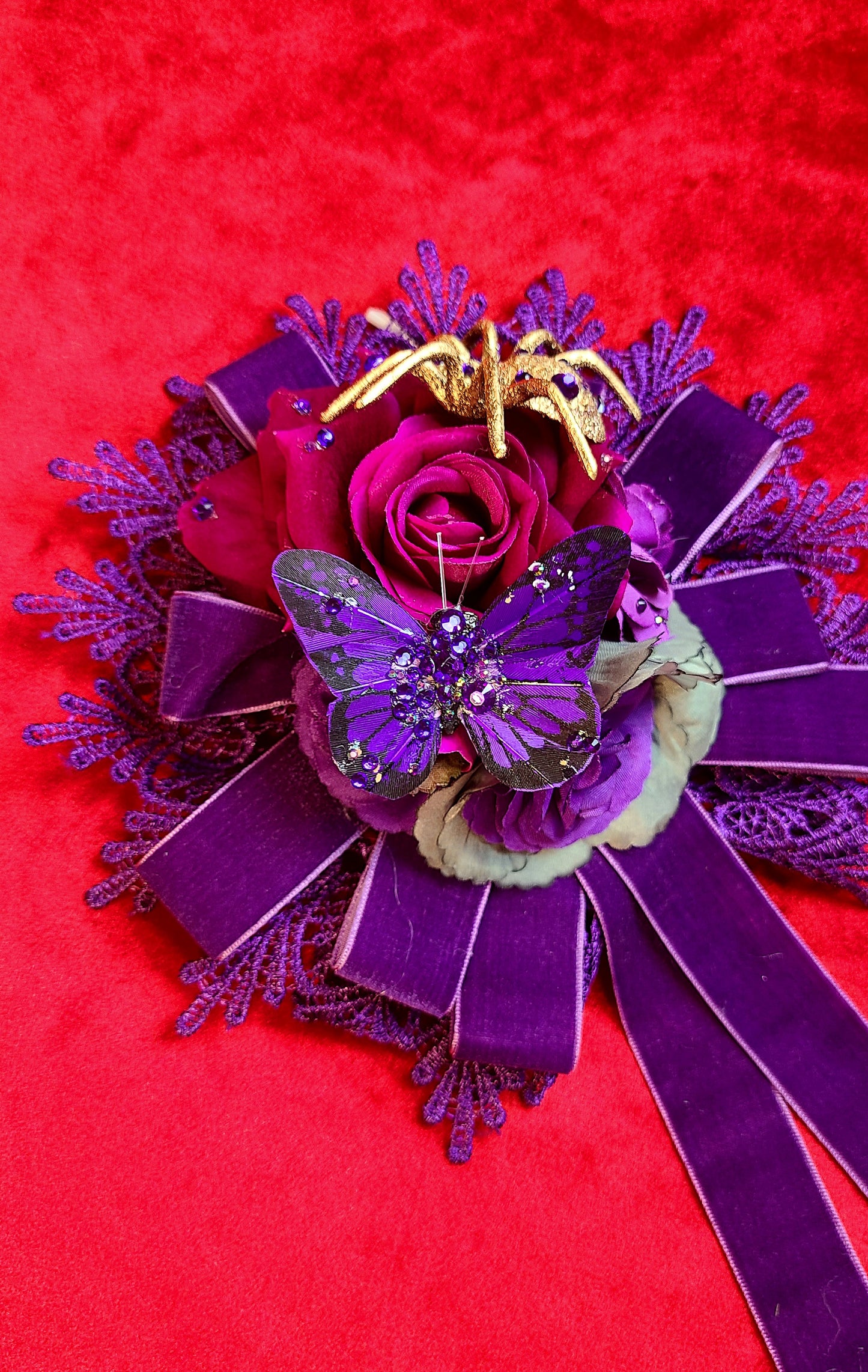 The Spider & Butterfly Headpiece