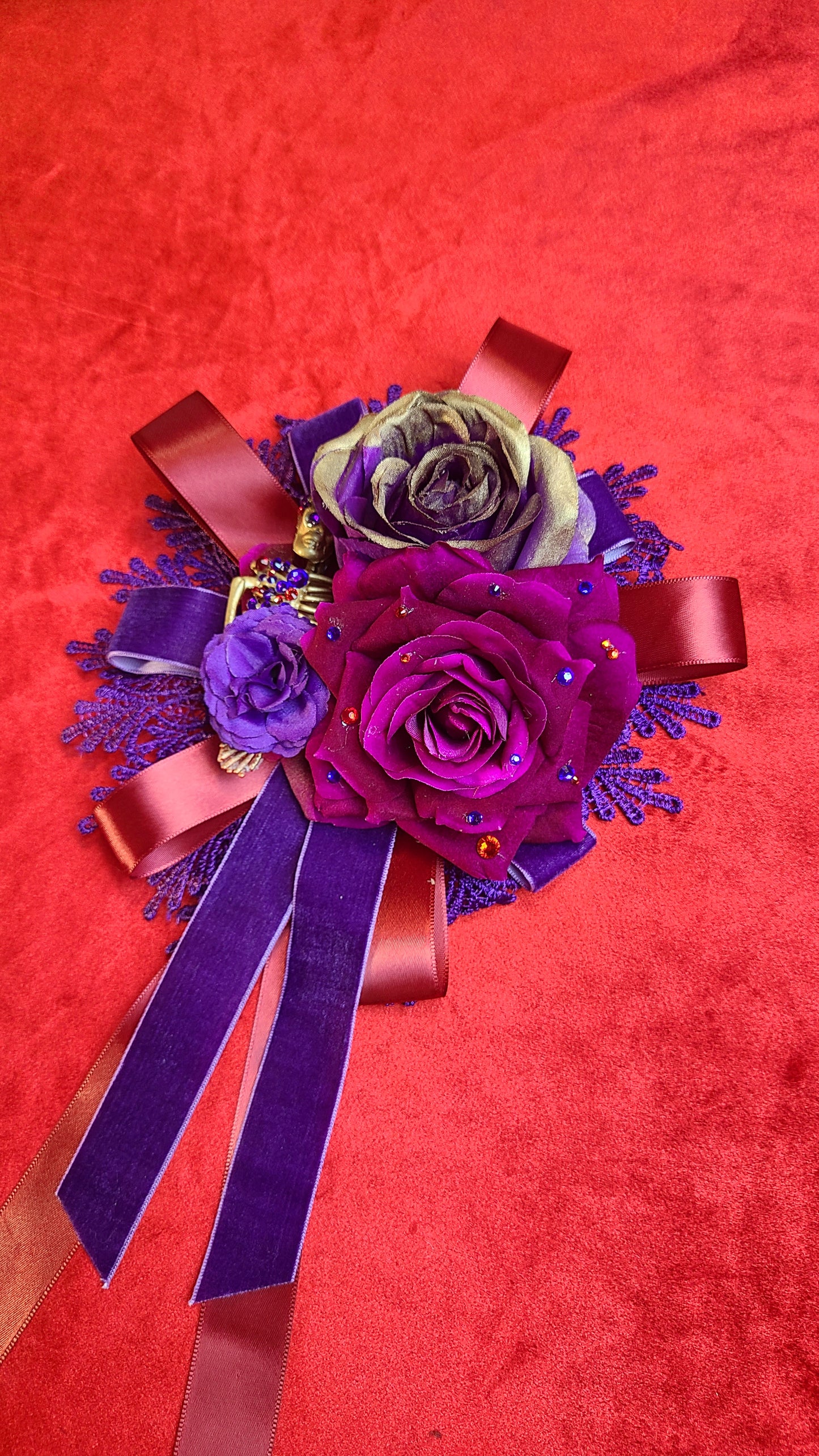 Violet Rose Nighmare headpiece
