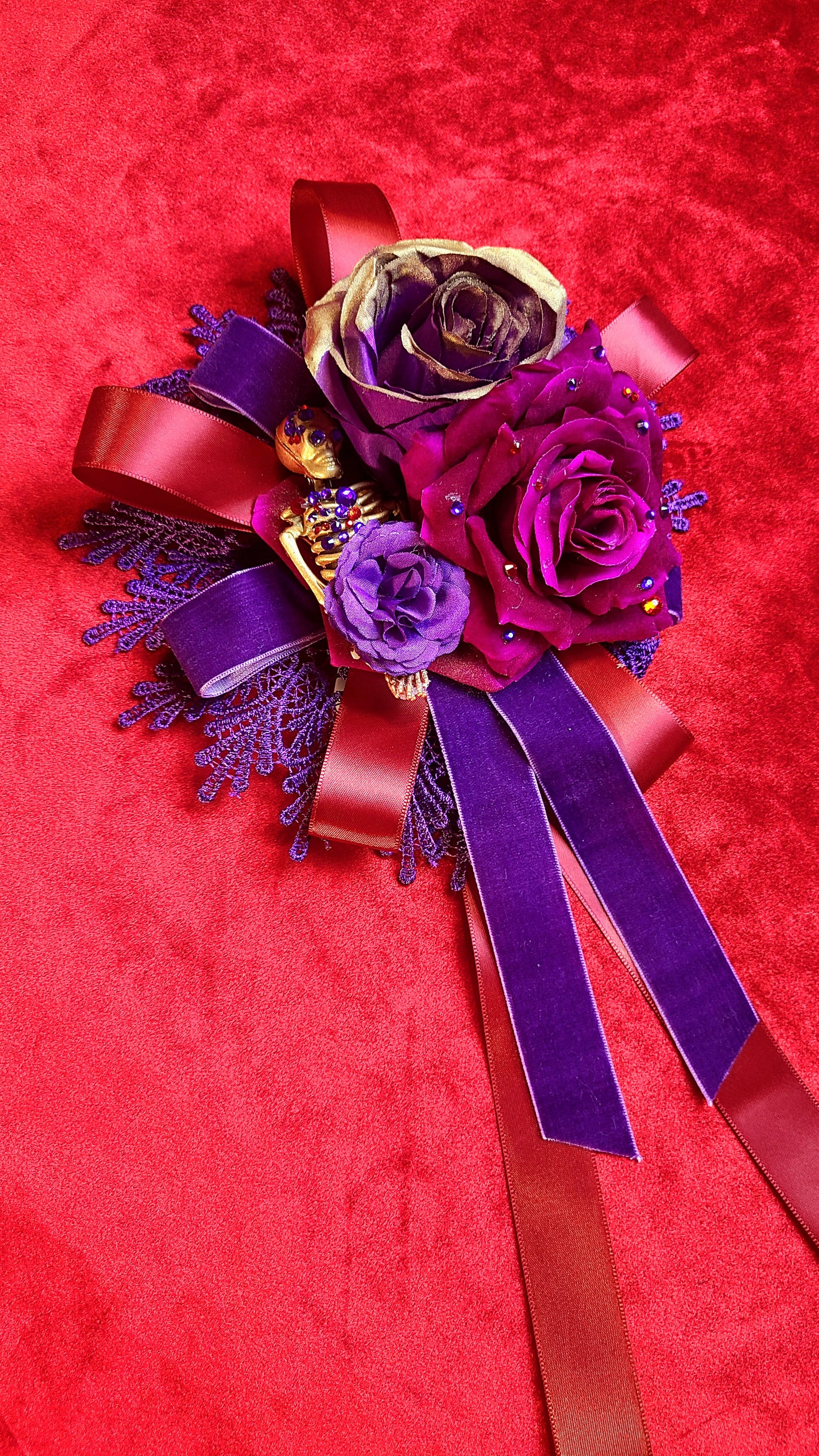 Violet Rose Nighmare headpiece