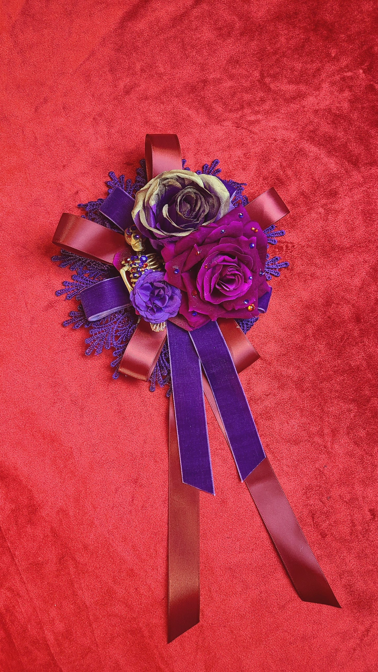 Violet Rose Nighmare headpiece