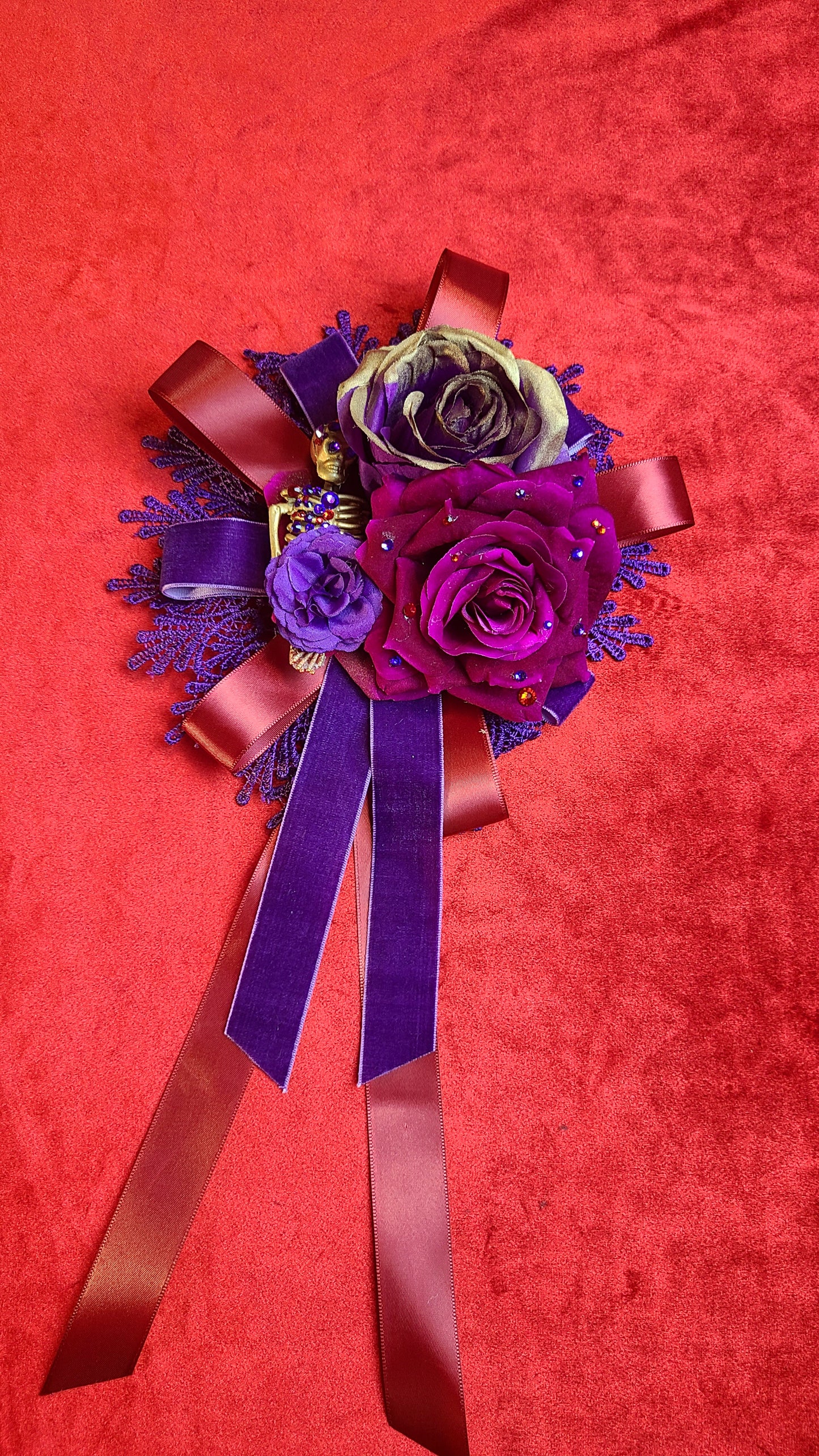 Violet Rose Nighmare headpiece